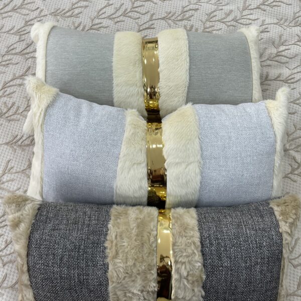 Jeté décoratif – Tissu d’importation